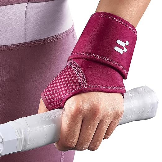 Wrist Brace with Soft Thumb Opening for Mild Carpal Tunnel Relief Tendonitis Arthritis Sprains (Not for Thumb), Compression Wrist Brace for Right Hand, Adjustable Wrist Support Wrap, 1 Unit