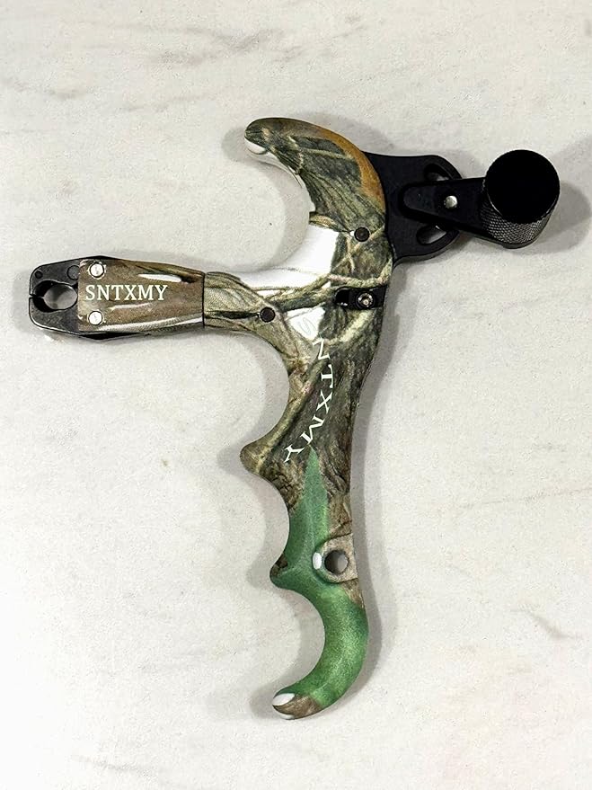 Bow Release for Compound Bow 360° Rotatable Thumb Release for Compound Bow Archery Trigger Release
