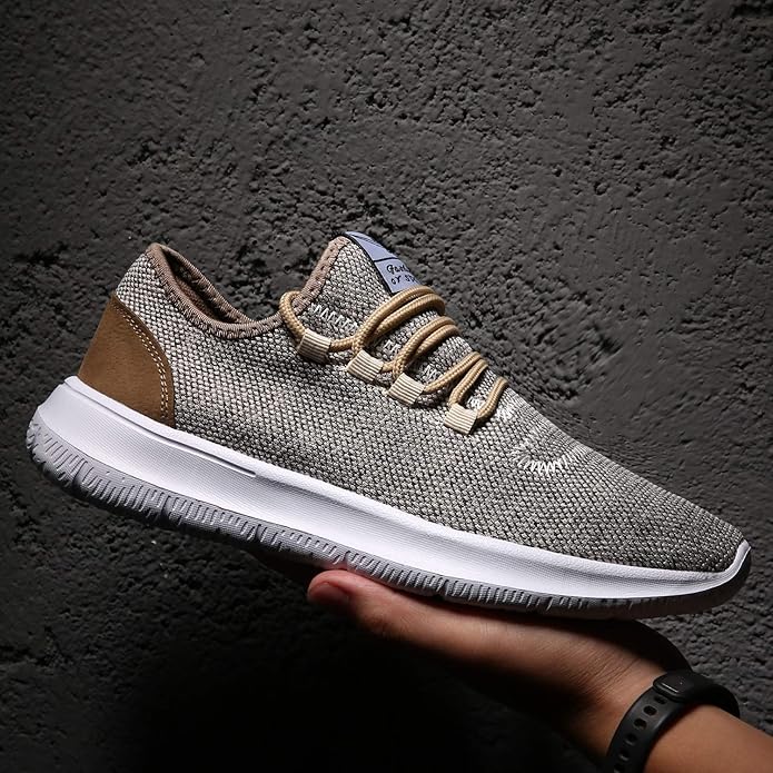 KEEZMZ Men's Running Shoes Fashion Breathable Sneakers Mesh Soft Sole Casual Athletic Lightweight