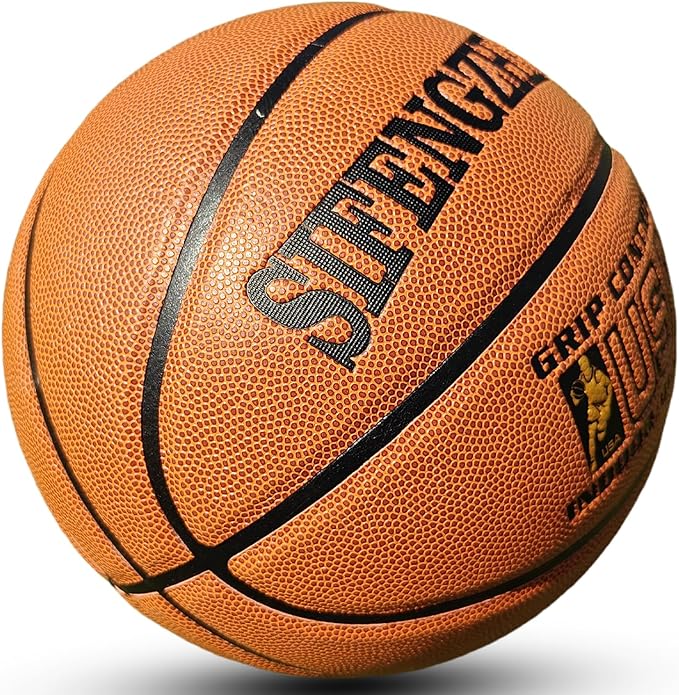 Wave Basketball, Blue and Yellow, Indoor/Outdoor Sports Basketball, Communion Gifts for Boys, Dedicated to 3v3 Matches, Size 7(29.5'')