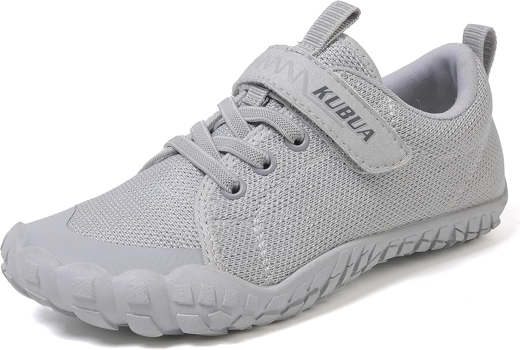 KUBUA Kids Barefoot Shoes Boys Girls Sneakers Naturally Splay Shoes Toddler Little Big Kid
