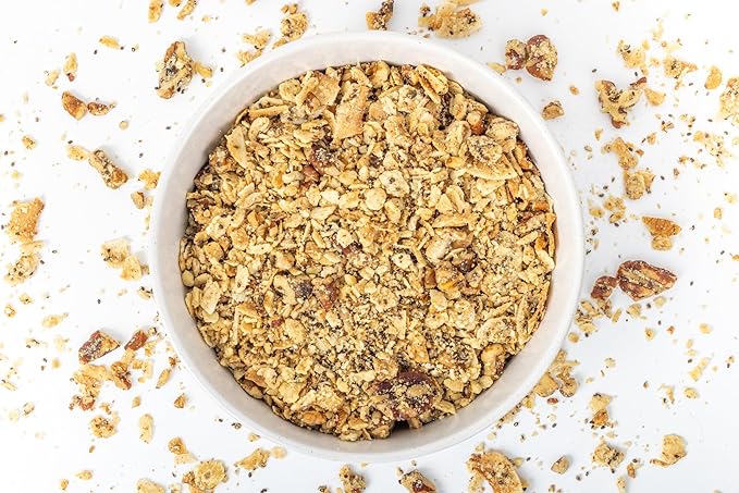 Struesli - Organic Original Granola Redefined | No Added Sweeteners, No Grains | Keto & Paleo Friendly | Gluten-Free, Grain-Free | Healthy Adult Snack | High-Fiber, Nutrient-Rich, Satisfying Crunch
