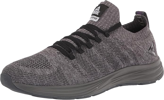 PEAK Mens Lightweight Walking Shoes Comfortable Slip On Sports Sneakers for Tennis, Gym, Running, Casual Workout