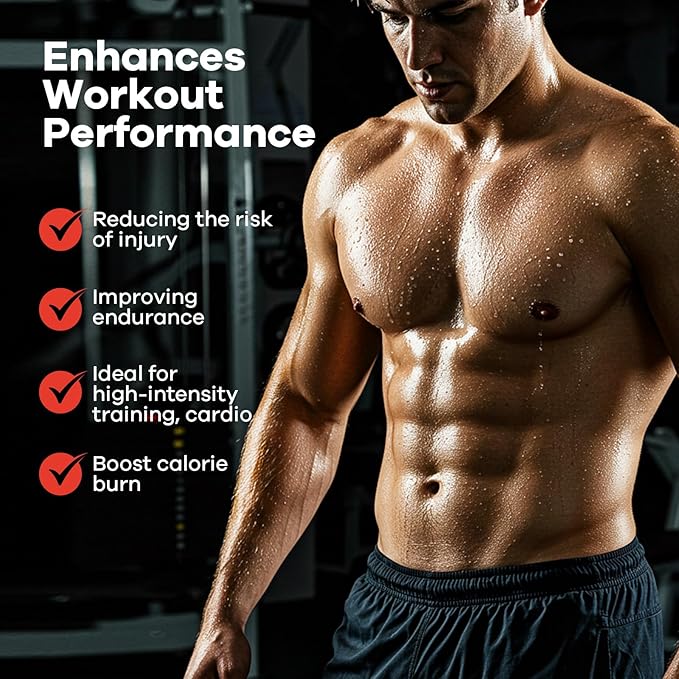 Komoko Fat Burning Sweat Gel Stick (3.5 oz), Workout Enhancer Roll-On Gel Stick, Sweat Cream for Stomach Fat, Belly Fat Burner & Waist Trainer Gel for Women & Men