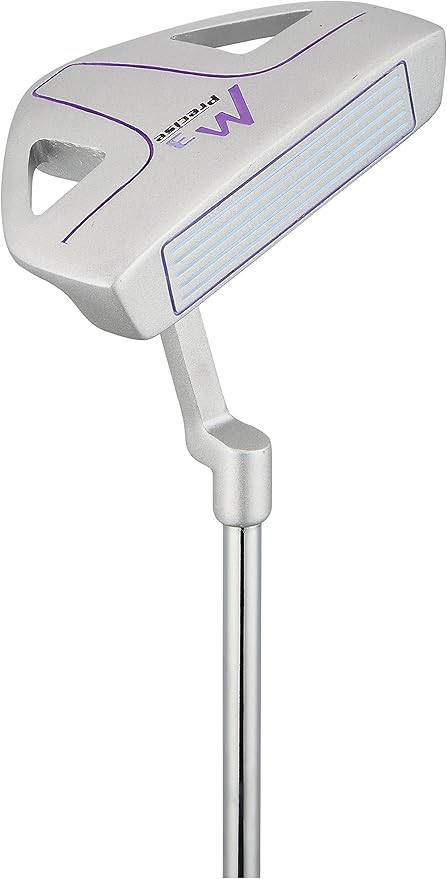 Precise M3 Complete Womens Golf Clubs Set, Includes Driver, Fairway, Hybrid, 7-PW Irons, Wedge, Putter, Stand Bag, 3 H/C's Purple, Golf Clubs Women Right Handed, Comes in 3 Sizes
