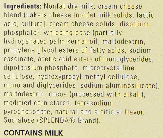 SANS SUCRE Chocolate Cheesecake Mousse Mix - Sugar Free and Gluten Free