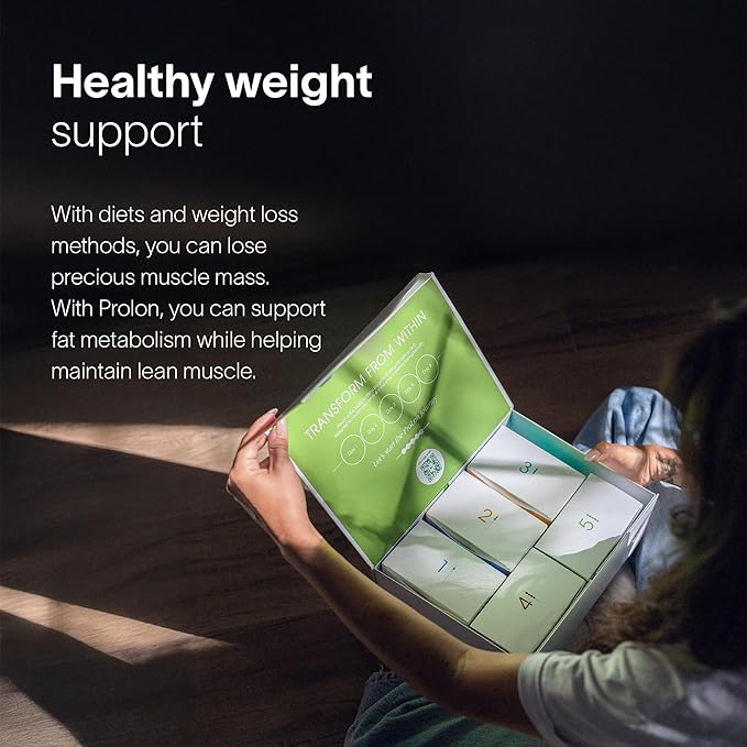 Prolon 5 Day Fasting Kit | Fasting Program for Women & Men | Developed to Not Break Your Fast | Low Calorie Pre Made Meals & Snacks | Plant Based Ingredients for Diet Support | Original: Bold Flavors