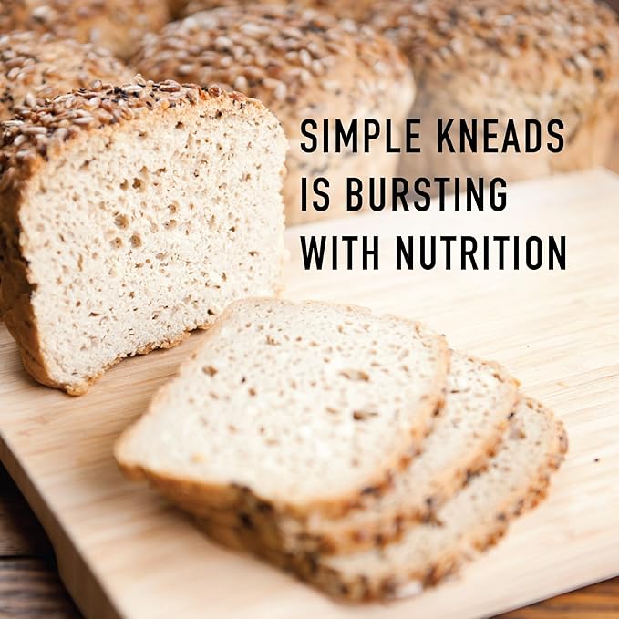 Simple Kneads Gluten-Free Sourdough Bread 6 Pack – Organic, Top 9 Allergen-Free, Artisan-Style Loaves- Extra Virgin Olive Oil
