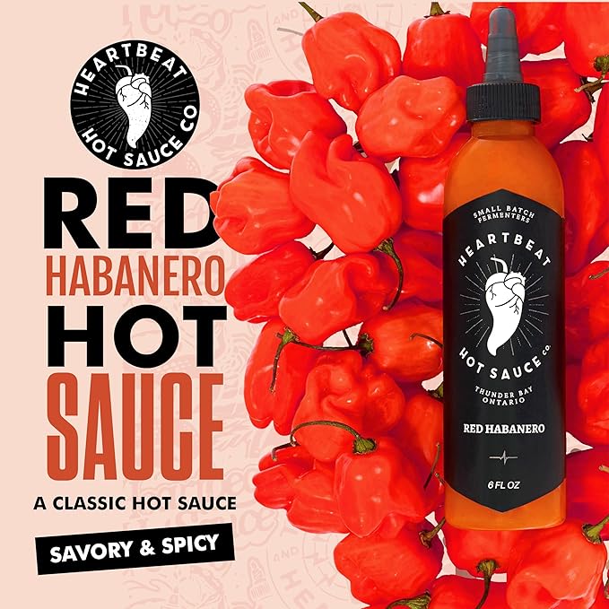 Heartbeat Hot Sauce Co. | Red Habanero, 6 oz.