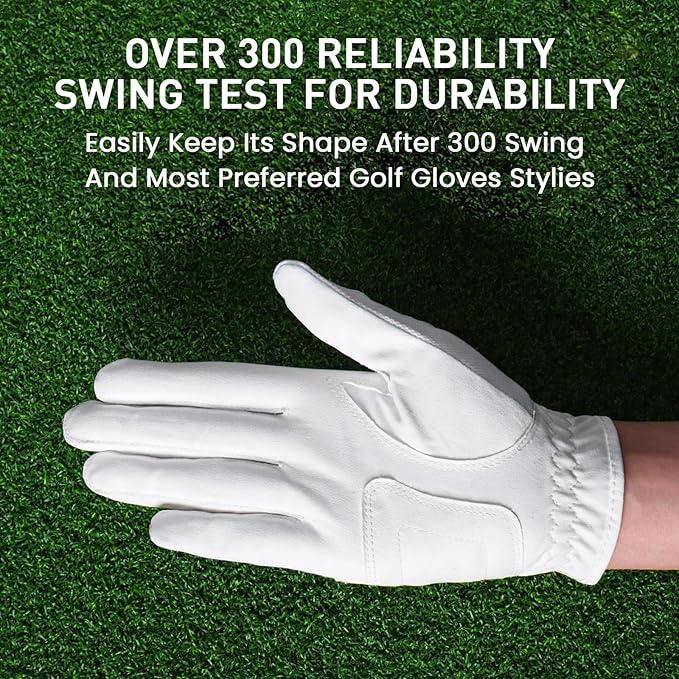 Golf Gloves Women Left Right Handed Golfer Rain Grip Hot Wet All Weather Value 2 Pack, Left Hand Right Pink Womens Golf Glove Breathable Flexible Mesh for Ladies