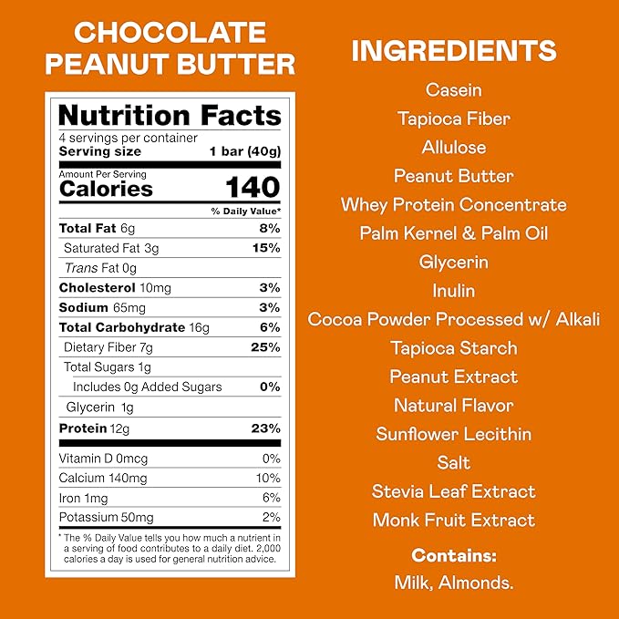 MAGIC SPOON Treats - High Protein, Low Carb, Keto Friendly, Low Sugar, Gluten Free, Crispy Protein Bar Cereal Bar, On-The-Go Healthy Snack (Chocolate PB, 24 Bars)