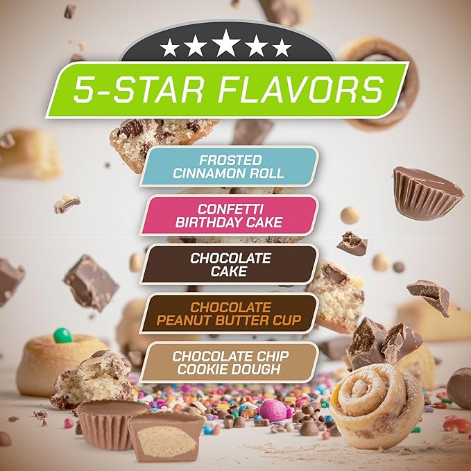 MusclePharm Combat Sport Bar, Chocolate Cake Flavor High Protein Bars, Combat Cravings, Fuel Performance & Meet Energy Demands, 20g Protein from Whey Protein, 5g Fiber, Gluten Free, 12 Bars
