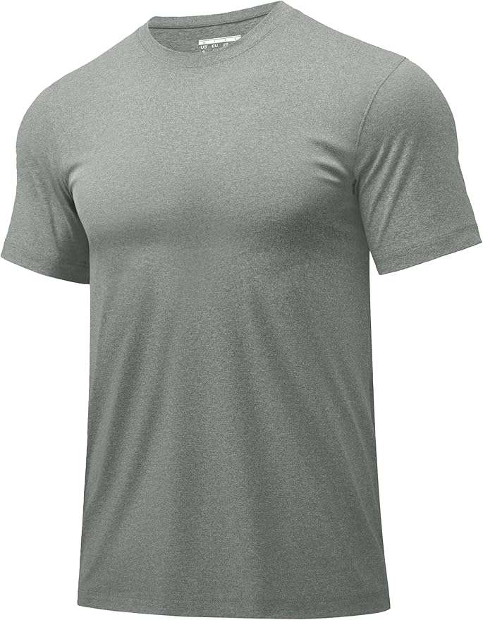 MAGCOMSEN Men's Dry Fit Workout Shirts Short Sleeve Tee Shirts Moisture Wicking Athletic Running Performence Tshirts