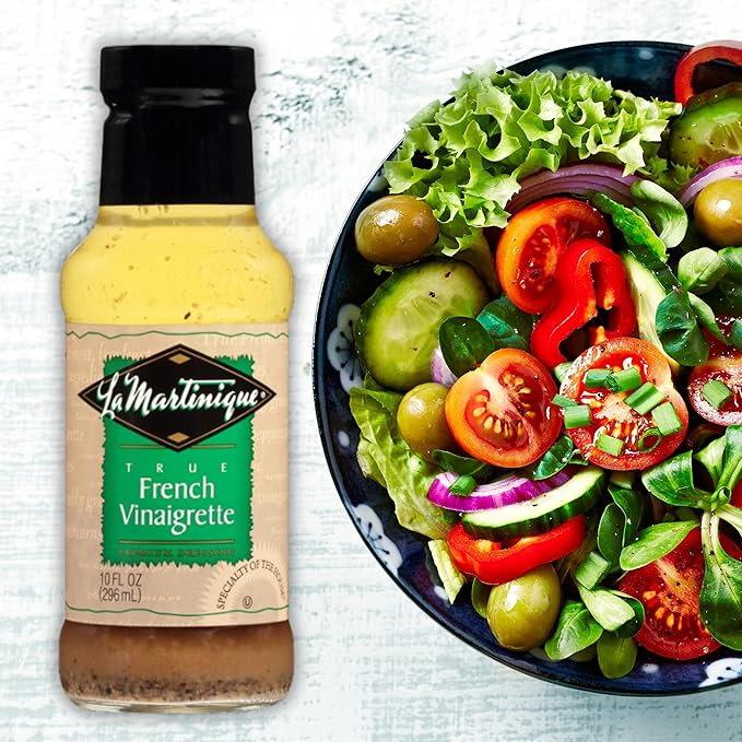 True French Vinaigrette Dressing 10 Ounce Bottle (Pack of 2)