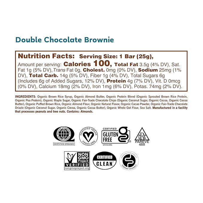 GoMacro MacroBar Organic Vegan Protein Bars - Salted Caramel + Chocolate Chips & Oatmeal Chocolate Chip (2.3 Ounce Bars, 12 Count) (Pack of 2)