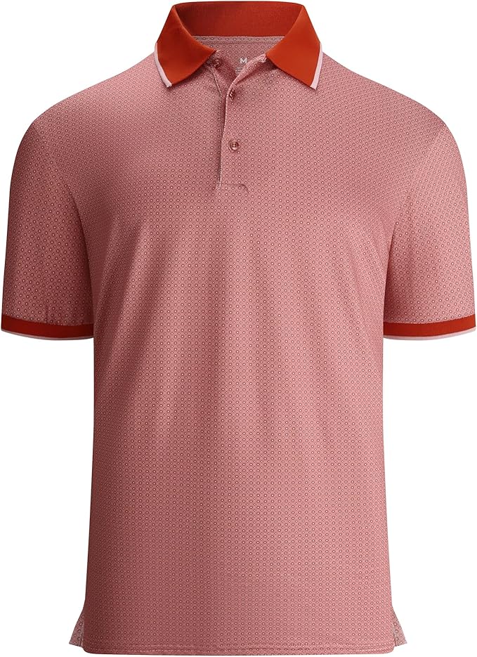 Alex Vando Mens Polo Shirts Short Sleeve Regular Fit Fashion Designed Shirt