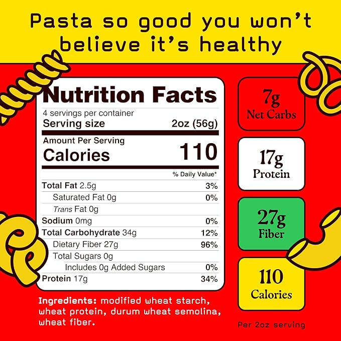 17g High Protein Variety Spaghetti, Fettuccine, Linguine Pasta | 7g Low Carb Keto Pasta | Healthy, Italian Pasta From Italy | 3-Pack, 8oz - Pete's Pasta