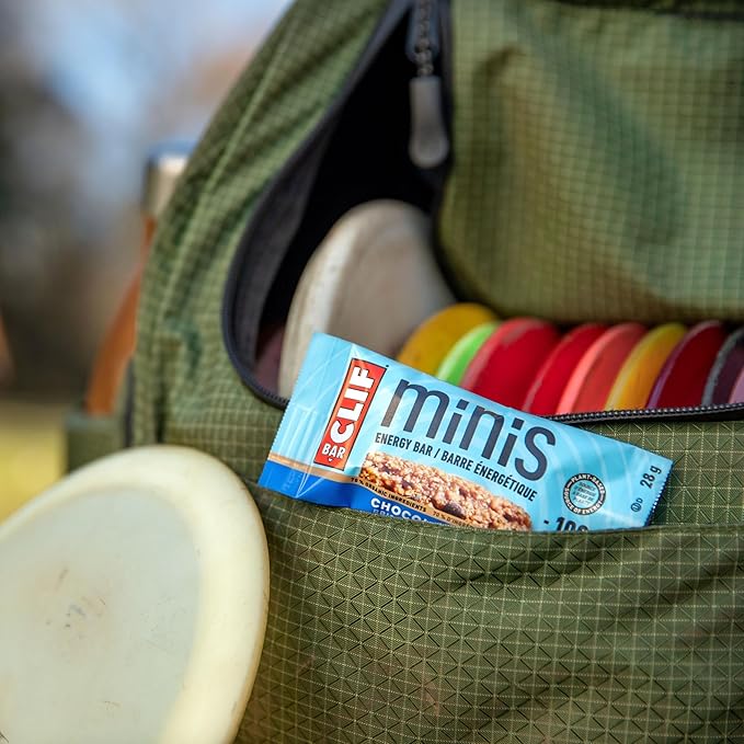 CLIF BAR Minis - White Chocolate Macadamia Nut Flavor - Made with Organic Oats - 4g Protein - Non-GMO - Plant Based - Snack-Size Energy Bars - 0.99 oz. (20 Pack)