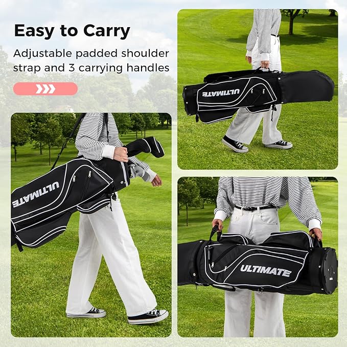 Goplus Complete Golf Club Set for Women, 9 Pieces Golf Clubs with #1 Driver, #3 Fairway, #4 Hybrid, #6 & #7 & #8 & #9 & #P Irons, Putter, Head Covers, Ladies' Right Handed