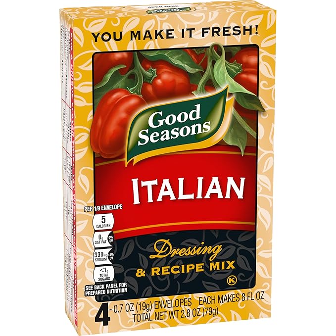 Good Seasons Italian Dressing & Recipe Seasoning Mix, 4 ct Packets (Pack of 4)