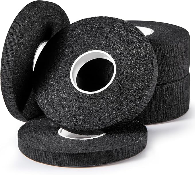 Pro Finger Tape 9 Pack - 0.3” x 45 Ft Black Athletic Sports Tape for Rock Climbing,BJJ,Jiu-Jitsu,Wrestling,Judo