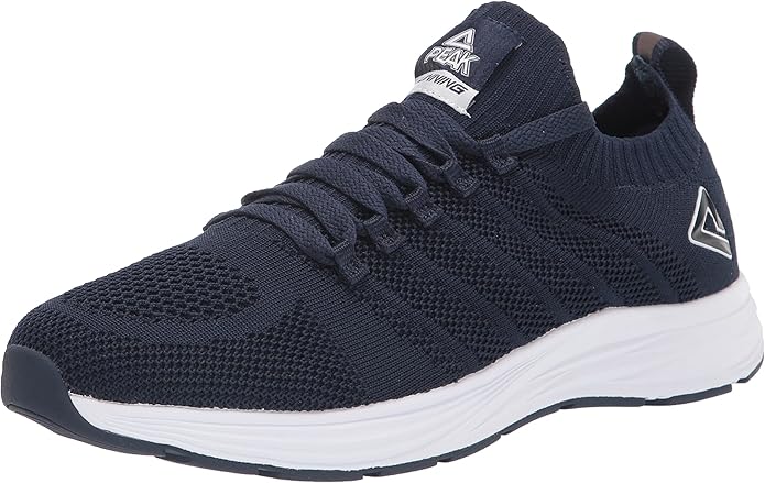 PEAK Mens Lightweight Walking Shoes Comfortable Slip On Sports Sneakers for Tennis, Gym, Running, Casual Workout