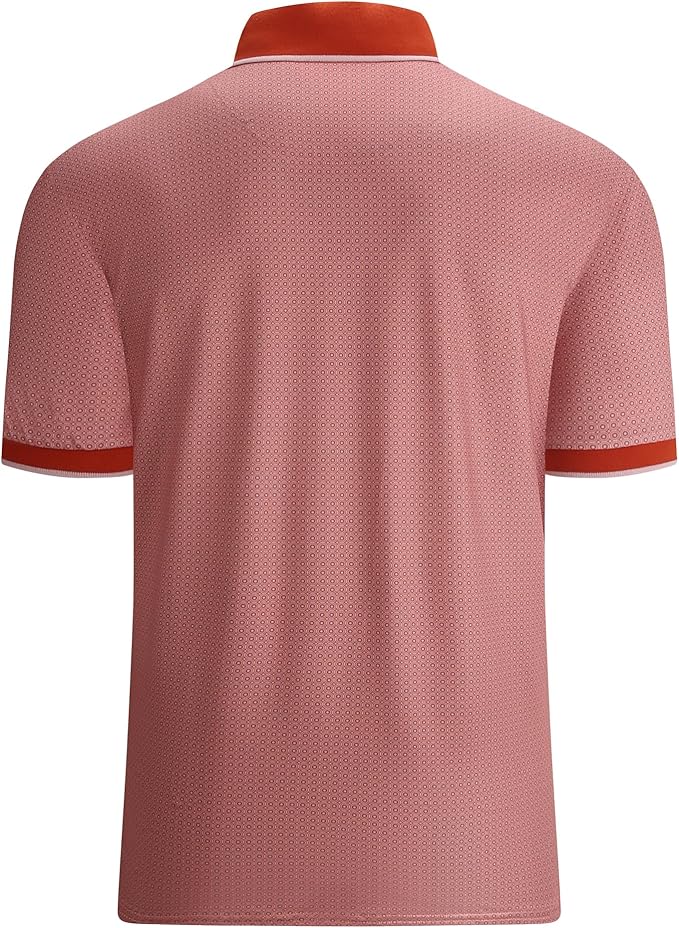 Alex Vando Mens Polo Shirts Short Sleeve Regular Fit Fashion Designed Shirt