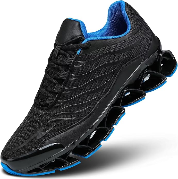 Mens Slip on Walking Running Shoes Blade Tennis Casual Fashion Sneakers Comfort Non Slip Work Sport Athletic Trainer