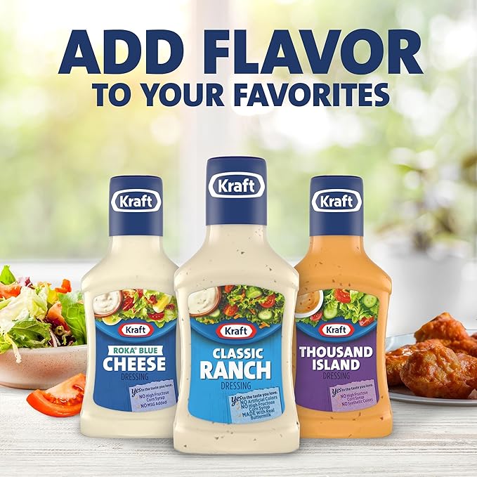 Kraft Classic Ranch Dressing, 8 fl oz Bottle