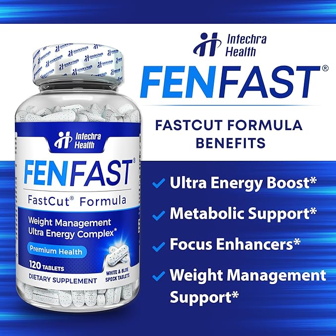 Diet Pills That Work for Weight Management Best Diet Pills + Powerful Energy Boost 120 White Blue Tablets
