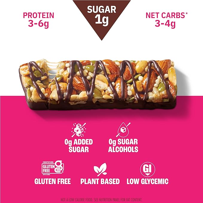 Munk Pack Variety Pack Snack Bars - 5g Protein, 1g Sugar, 5g Protein, Keto and Gluten Free Snack for Adults and Kids, Coconut Almond, Dark Chocolate Sea Salt, Peanut Butter Dark Chocolate, 6 Pack