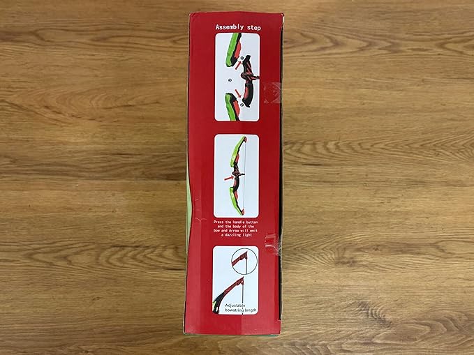 LED Standing Target Archery Set with Bow & Arrows for Kids 4-12 Years Old, Outdoor Sports Toy Gift for Boys & Girls