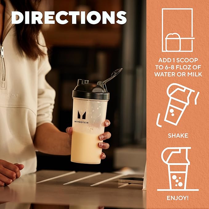 Myprotein Impact Whey Protein Isolate, 5.5 Lbs (81 Servings) Unflavored, 25g Protein, 3.5g Glutamine & 6g BCAA Per Serving