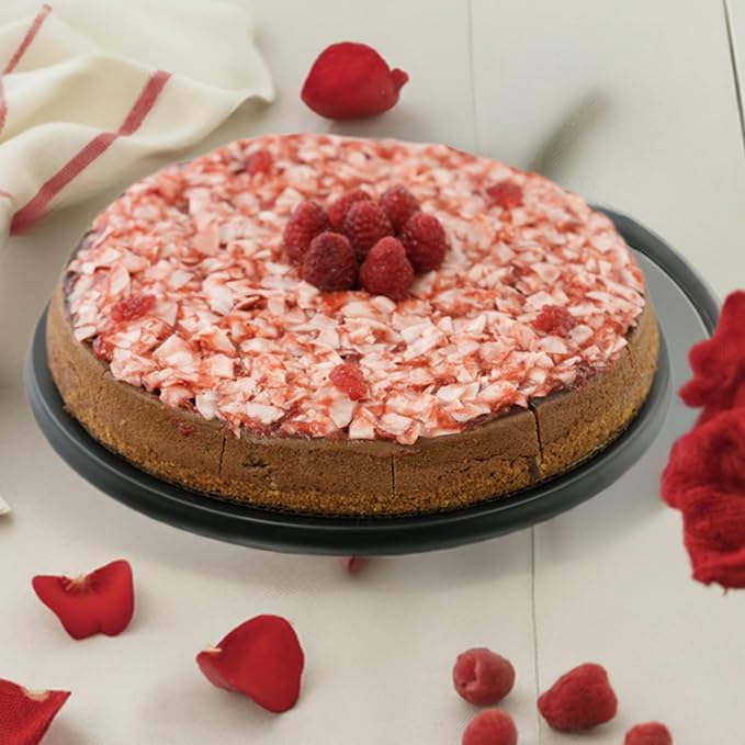 Andy Anand Sugar Free Raspberry Coconut Chocolate Cheesecake 9" - Luxurious Triple Chocolate Truffle, Zero Added Sugar, Handcrafted with Real California Cream Cheese (2.8 lbs)