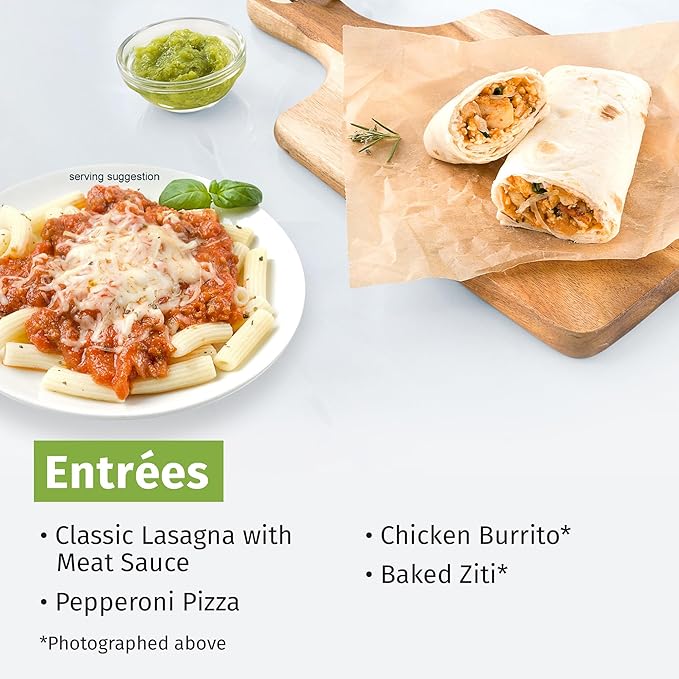 Jenny Craig 7-Day Meal Kit – Frozen Meal Kit Includes 28 Meals and 7 Recharge Bars - Enjoy Breakfasts, Lunches, Dinners, Snacks, Desserts, and the REVOLUTIONARY Recharge Bar