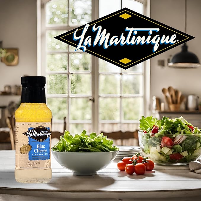 Blue Cheese Vinaigrette Dressing 10 Ounce Bottle (Pack of 3)