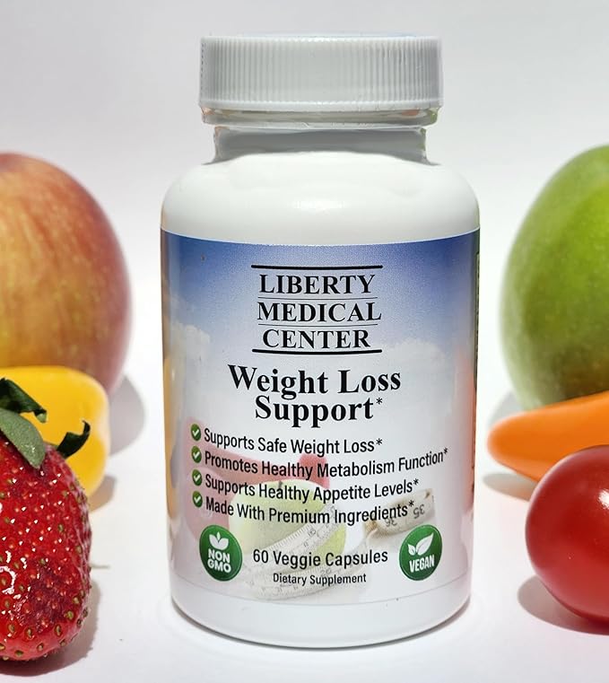 Doctor Recommended Healthy Weight Loss Supplement | Appetite Suppressant for Weight Loss | Fat Burner for Women and Men | Vegan, Non-GMO, Gluten Free | Metabolism Booster | 60 Count (30-Day Supply)