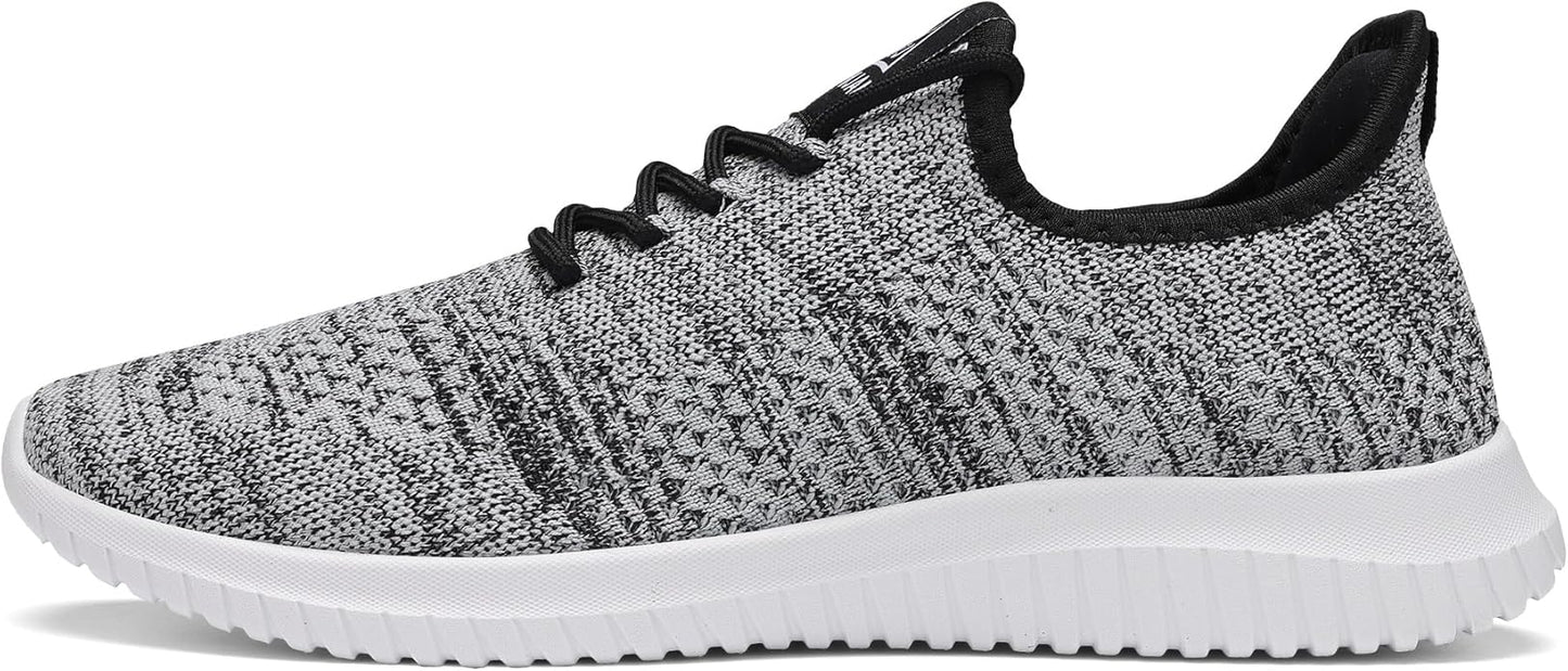 VAMJAM Men's Running Shoes Ultra Lightweight Breathable Walking Shoes Non Slip Athletic Fashion Sneakers Mesh Workout Casual Sports Shoes
