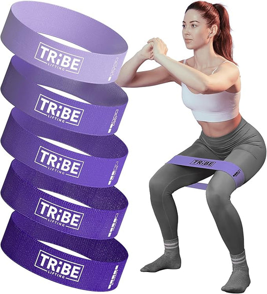 Fabric Resistance Bands for Working Out - Booty Bands for Women and Men - Exercise Bands Resistance Bands Set - Workout Bands Resistance Bands for Legs - Fitness Bands