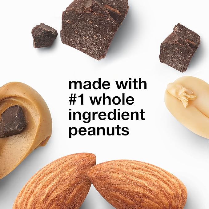 KIND ZERO Added Sugar Bars, Peanut Butter Dark Chocolate, Keto Friendly Snacks, Gluten Free, 5g Protein, 5 Count