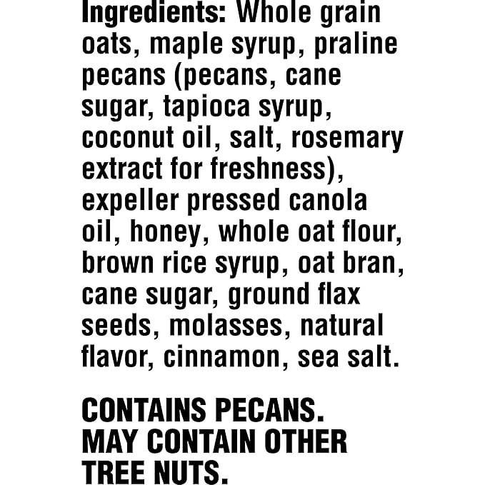 Bear Naked, Granola, Maple Pecan, Non-GMO Project Verified and Kosher Dairy, 4.5lb Case (6 Count)