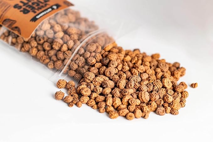 AVTI FARMS Organic Tigernuts 20oz - Superfood Raw Snacks Tiger Nuts - Gluten Free Snack, Non-GMO - Prebiotic High Fiber Raw Tiger Nuts - Vegan, Paleo Friendly | Low Calories-Keto Diet (575g/1.3Lbs)