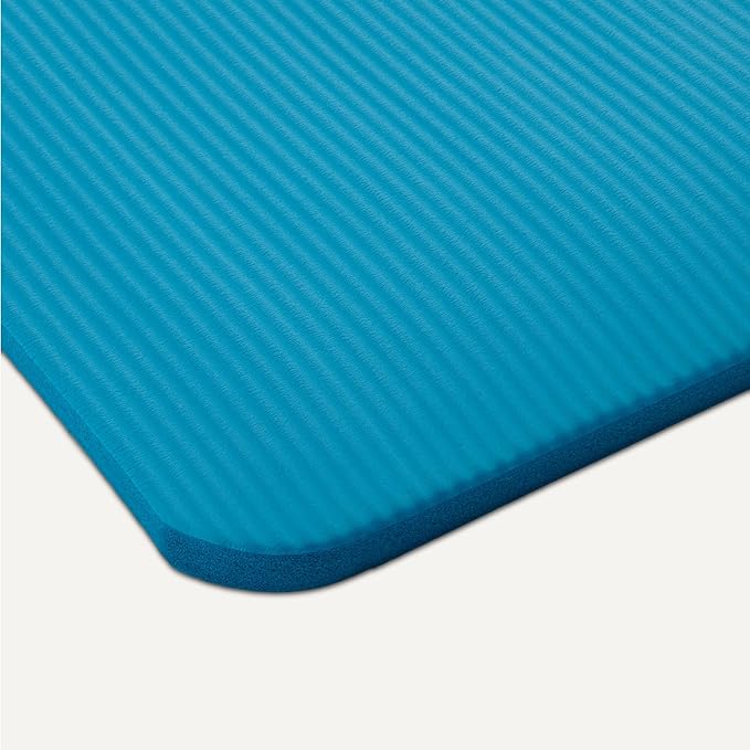 Amazon Basics 1 Inch Extra Thick Workout Exercise Yoga Mat with Carrying Strap