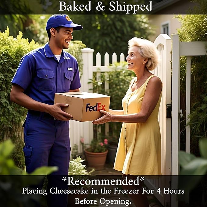 Andy Anand Sugar Free Blueberry Cheesecake 9" - Fresh California Cream Cheese, Amazingly Delicious, Diabetic Friendly, Traditional Recipe Handmade New York Style, Rich & Silky (2 lb)