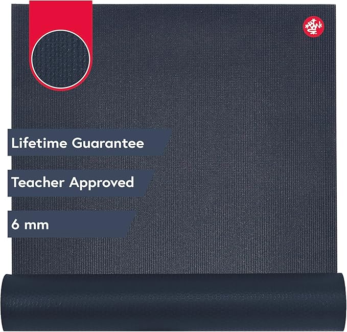 Manduka PRO Yoga Mat 71" - 6mm | Lifetime Durability | Hygienic Construction | Premium Studio Quality | Teacher Approved | 71 x 26 inches | Verve