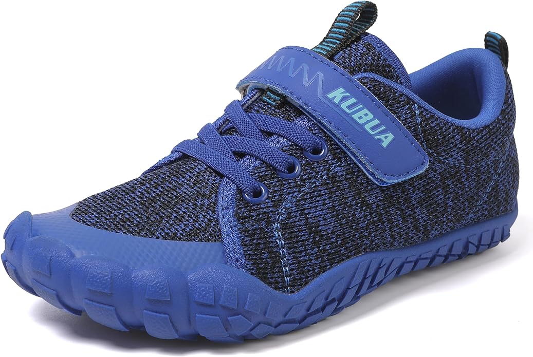 KUBUA Kids Barefoot Shoes Boys Girls Sneakers Naturally Splay Shoes Toddler Little Big Kid