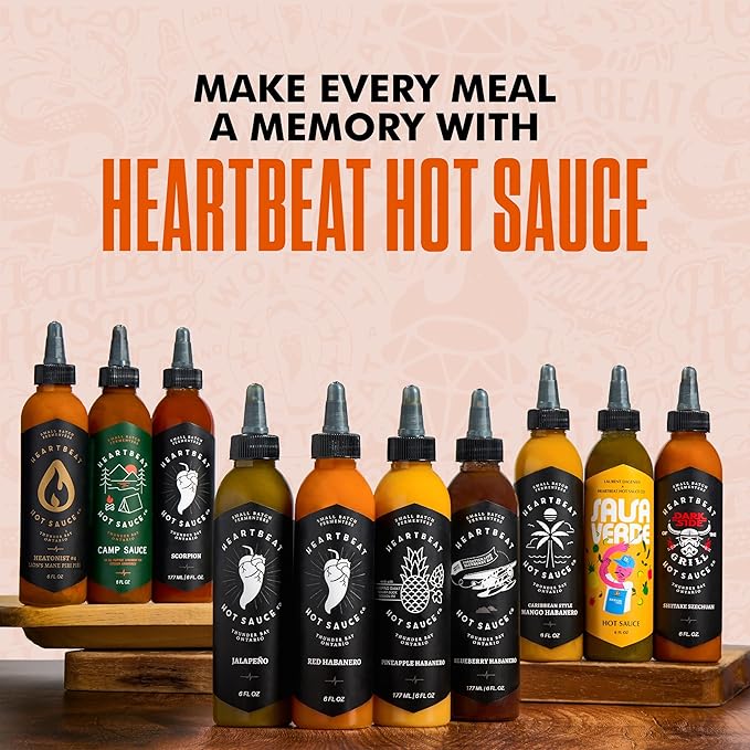 Heartbeat Hot Sauce Co. | Red Habanero, 6 oz.