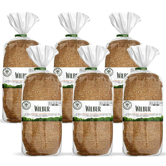 Dr. B's Multigrain Bread | 1g Net Carbs & 7g Protein | Low Calorie, Vegan, Sugar Free | Fresh, Sliced, Keto & Low Carb Bread Loaf ((6 Pack (16 oz), Plain)