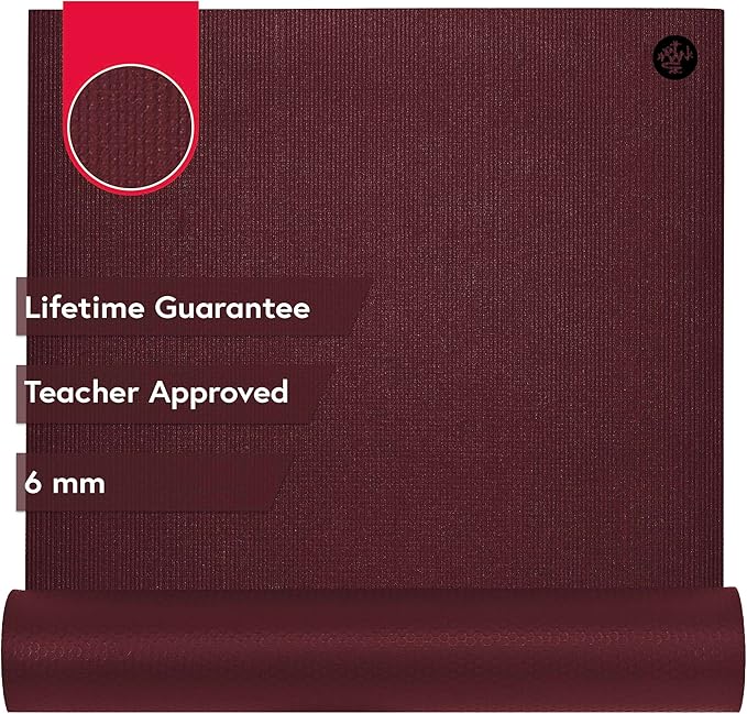 Manduka PRO Yoga Mat 71" - 6mm | Lifetime Durability | Hygienic Construction | Premium Studio Quality | Teacher Approved | 71 x 26 inches | Verve