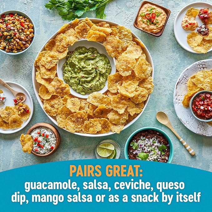 Solula Plantain Crisps Authentic Tostones, Variety Pack, 4 Ounce (Pack of 3), Pacific Sea Salt, Roasted Garlic and Caribbean Lime, Kettle Cooked Chips, Gluten Free, Paleo Friendly, Grain Free, Vegan